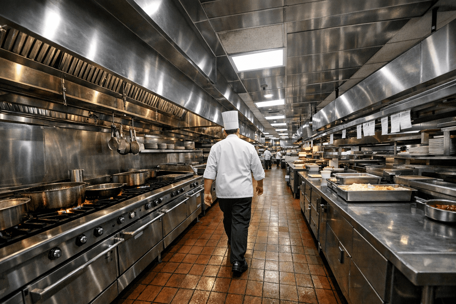 Multiple kitchen grease containers serviced at a casino property in Southern California