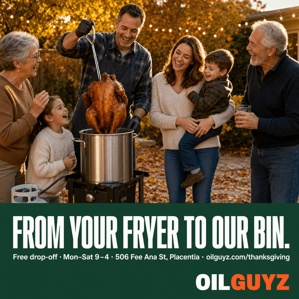 From your fryer to our bin, family fry